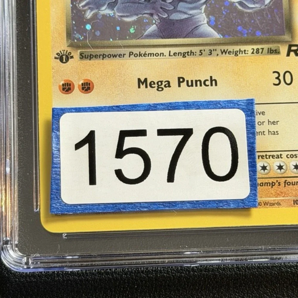 Pokémon Dark Machamp 1st Edition Holo 10/82 CGC 7.5 TCG 200 Team Rocket WotC Vtg